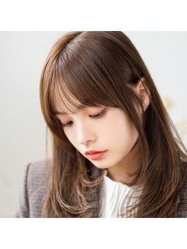 モンド ヘアクリエーション 下荒田店(monde hair creation) 【monde】マロンベージュ×レイヤーカット