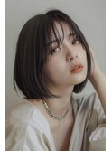 ボブ/似合わせ/髪質改善トリートメント/【lana hair新宿】