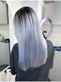 アイスブルーバレイヤージュ