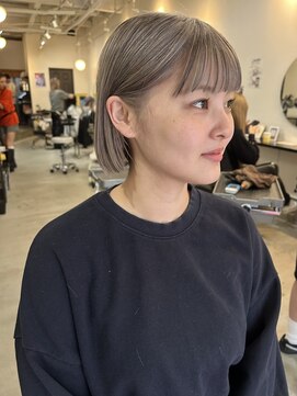 ラック 津田沼(LUCK) 前髪パーマ ぱっつん前髪 ボブパーマ