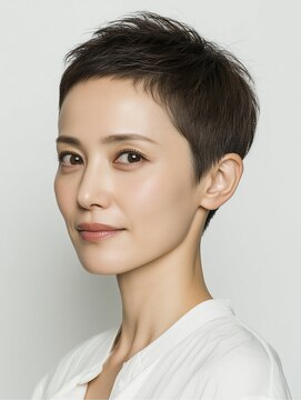 ビフィーノ リルネ(Bifino Rilune) 黒髪/クラゲヘアー/オリーブグレー/小顔/ココアベージュ/川西