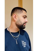 銀座八 【銀座メンズカット】銀座八×クロップスキンフェード<理容室>