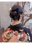 大人可愛いカチモリアレンジ