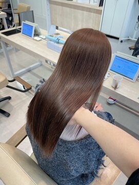 バーチ バイ クロップエス(BIRCH by crop es) 髪質改善/ブリーチなし/スモーキーベージュ