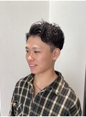 メンズパーマ/抜け感パーマ【表参道/レイヤーカット】