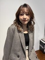 サンクチュアリ 箕面店(Sanctuary)&nbsp;巻き髪スタイル