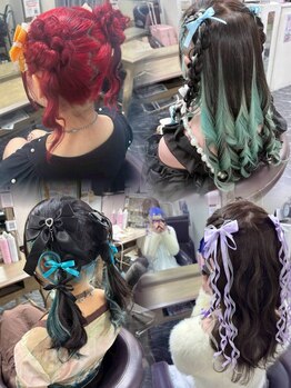エヌエービー 池袋店(N.A.B.)の写真/【池袋徒歩3分★】《土日祝朝5時～ご予約可/5時～￥8000,6時～￥7000》プロの技術で周りと差がつくアレンジ★