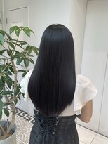 ザック 銀座(ZACC GINZA) 乾かすだけでつやつやになる縮毛矯正/ロング