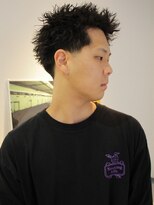 メンズサロンオー 宮崎(Men's salon O.) 刈り上げ ツーブロック メンズショート スパイキーショート