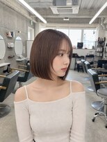 メルシー 福岡天神店(Merci) 福岡天神/ボブ/縮毛矯正/切りっぱなしボブ