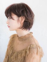 ルティア(Lutia) 似合わせカット ショートボブ ナチュラルブラウン