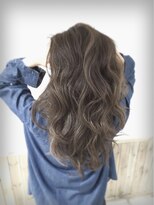 ルーツ(Root)&nbsp;ハイライト グレージュ ロング