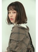 【MODEKs improve店】大人かわいい　シースルーバング