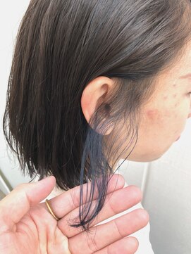 ルーファス 恵比寿 渋谷(Ruufus) アクセサリー感覚インナーカラーボブ【Ruufus恵比寿渋谷】314b2