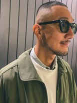 サンディーズバーバーショップ(Sandees)&nbsp;おしゃれ坊主黒髪短髪サイドグラデーショントラッド