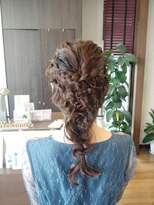 アヤラ オーガニックアンドスパ 東船橋店(AYALA) 編みおろしスタイル