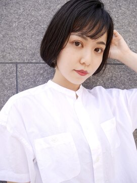 シュシュ(shushu) 今流行りのミニボブ 【有海一生】/シースルー/髪質改善