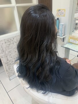 エクリフルール(equri fleur) 【目黒】ブルーグラデーションカラー