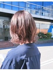 《HAIRZ》平田☆インナーカラー☆外ハネボブ