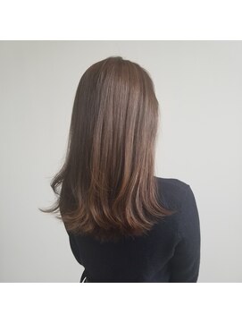 サラジュ 逆瀬川店(SARAJU) ベージュブラウンカラー