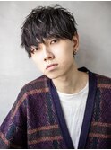 メンズ/マッシュ/ツイストスパイラルパーマ/博多駅
