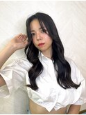シルキーベージュ×グレージュカラー【髪質改善/縮毛矯正】