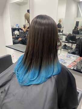 アライブ キチジョウジ(ALIVE Kichijoji) ALIVE kichijoji / グラデーションカラー×水色カラー