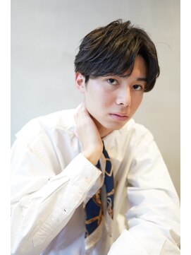 ニコ トウキョウ 渋谷(nico TOKYO) メンズセンターパート/ニュアンスパーマ