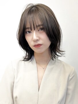 セイドット フクオカ(Say.FUKUOKA) 【Say.福岡】外ハネ×レイヤー×大人可愛い×アッシュオリーブ