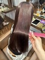 ルシードスタイルアンディアーモ(LUCIDO STYLE andiamo) 髪質改善トリートメントでロングヘアでもつやつやに…