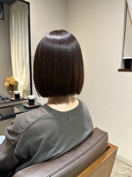 ワ ヘアー(wa-hair) 小顔マッシュショート*髪質改善矯正*ショートボブ*ツヤカラー*