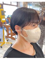 ヘアーアンドメイク サワ 上田本店(SAWA)&nbsp;20代30代40代小顔マッシュショート透明感カラー