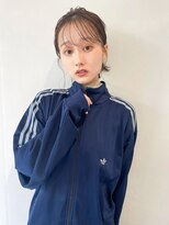 イル(ill)&nbsp;イヤリングカラー　後れ毛たっぷり　フェイスレイヤー