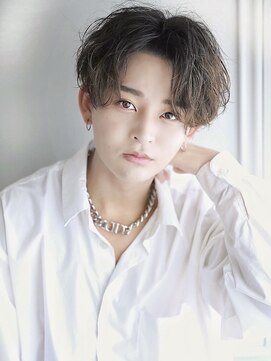 ジェーンバイボヌール(Jane by Bonheur) 【stylist 片山】メンズ波打ちセンターパートマッシュ