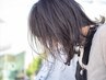 《透明感たっぷり☆》カット＋ブリーチなしダブルカラー￥15000