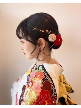 ヘアーアンドメイクアップモパ ヘアセット