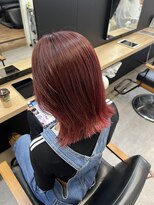 ジーニー 横浜(giinii)&nbsp;レッドカラー/ミディアムレイヤー