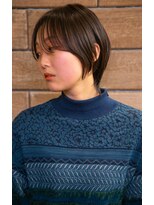イーエン ヘアーデザイン(iiEn hair design)&nbsp;ショートボブ×ウルフ