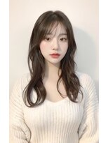 エヌプラスリタ 近鉄八尾(N+lita)&nbsp;ホワイトグレージュミニウルフデジタルパーマチェリーブラウン