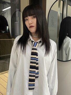 ステン(sten) レイヤー/グレージュ/ストレート