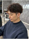 ソフトツイスト/スパイキーショート/ブルーブラック/船橋駅/船橋