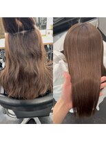 エスカーラ 町田(THE ESCALA) 髪質改善/美髪縮毛矯正/うるつやがわかる/ツヤ髪スタイル/韓国