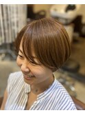 夏にオススメ♪大人可愛いハンサムショート/髪質改善/柏