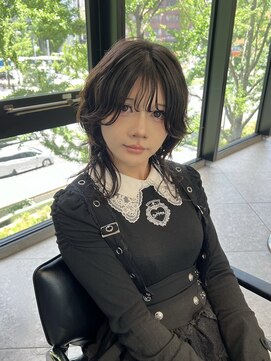 ペレ 梅田(PELE) くびれヘア/アプリコットオレンジ/夏のヘアアレンジ/梅田