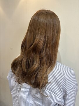 アズーア ヘアーアンドスパ(azure hair&spa) ハニーベージュ/ブリーチ無しダブルカラー/ハイトーン/横浜
