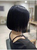 【Lim】縮毛矯正×タッセルボブ
