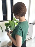 【時短ヘア】丸みショート