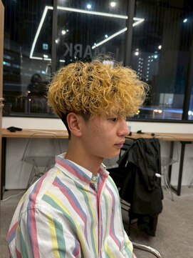 リッチブランドアンドコー(Rich Brand&Co) スペインカールスパイラルパーマツイストパーマフェード短髪