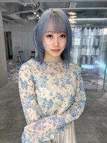 キオク(KIOX)&nbsp;ブルーカラー/水色カラー/名古屋美容室/