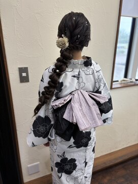 ヘアアートマール(Hair Art marl) 浴衣着付け+ヘアセット